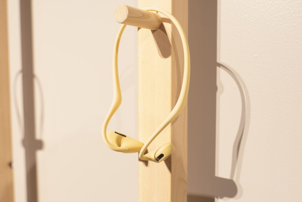 スポーツ向けオープンイヤー型イヤホン「LIBRATONE UP」イエロー
