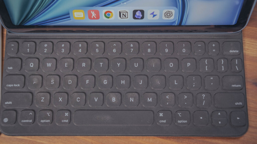 Smart Keyboard Folioのキーボード